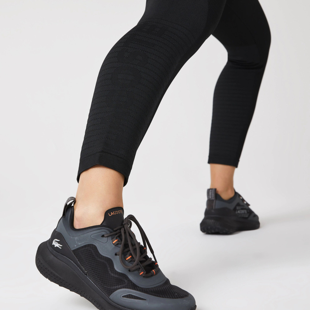 Женские теннисные Костюмы Lacoste Tracksuit Women - Black