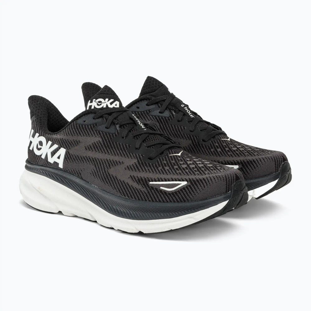 Кроссовки для бега HOKA Clifton 9 black/white