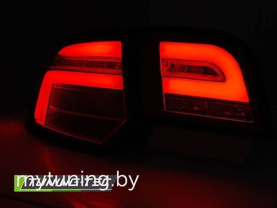Фонари задние LED BAR SMOKE SEQ для AUDI A3 8P 5D 08-12