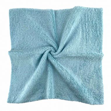 Shine Systems Edgeless Towel Blue – универсальная микрофибра без оверлока 40*40см, 400гр/м2, голубая