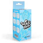 Белый нереалистичный мастурбатор 15см в форме бутона цветка Bior Toys Sexy Friend Flower White Rose SF-70285