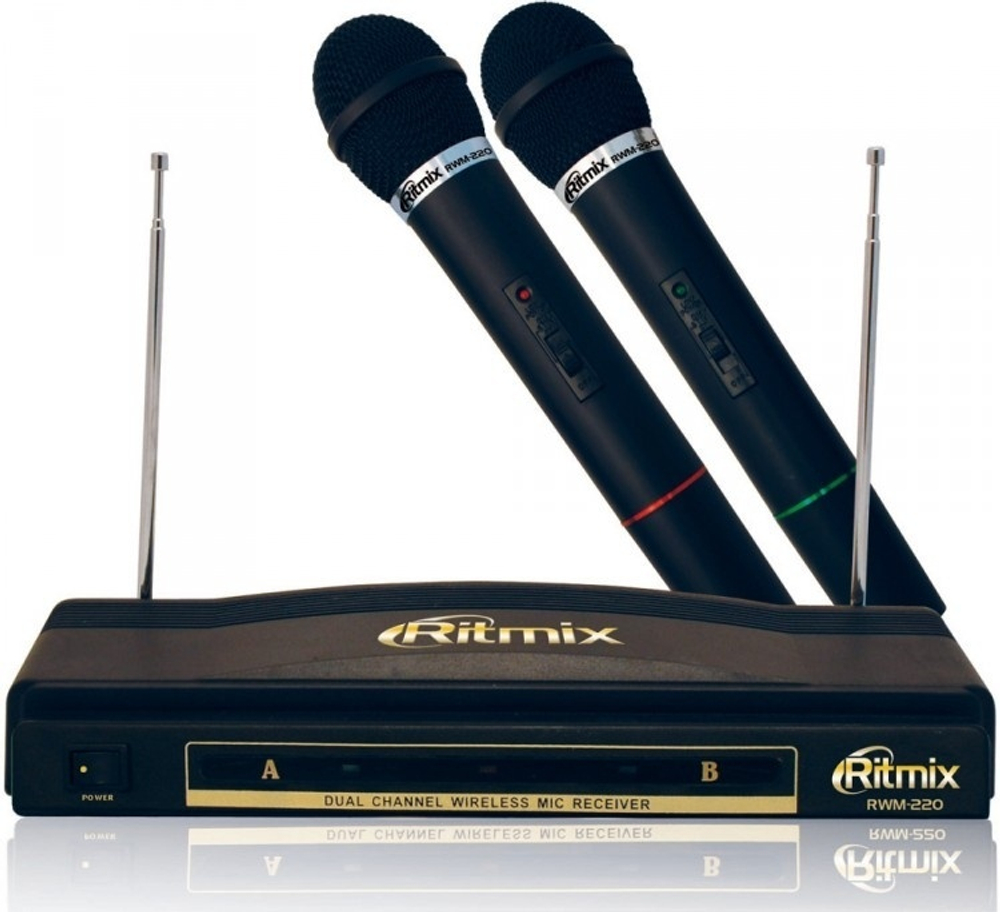 Микрофон Ritmix RWM-220 черный