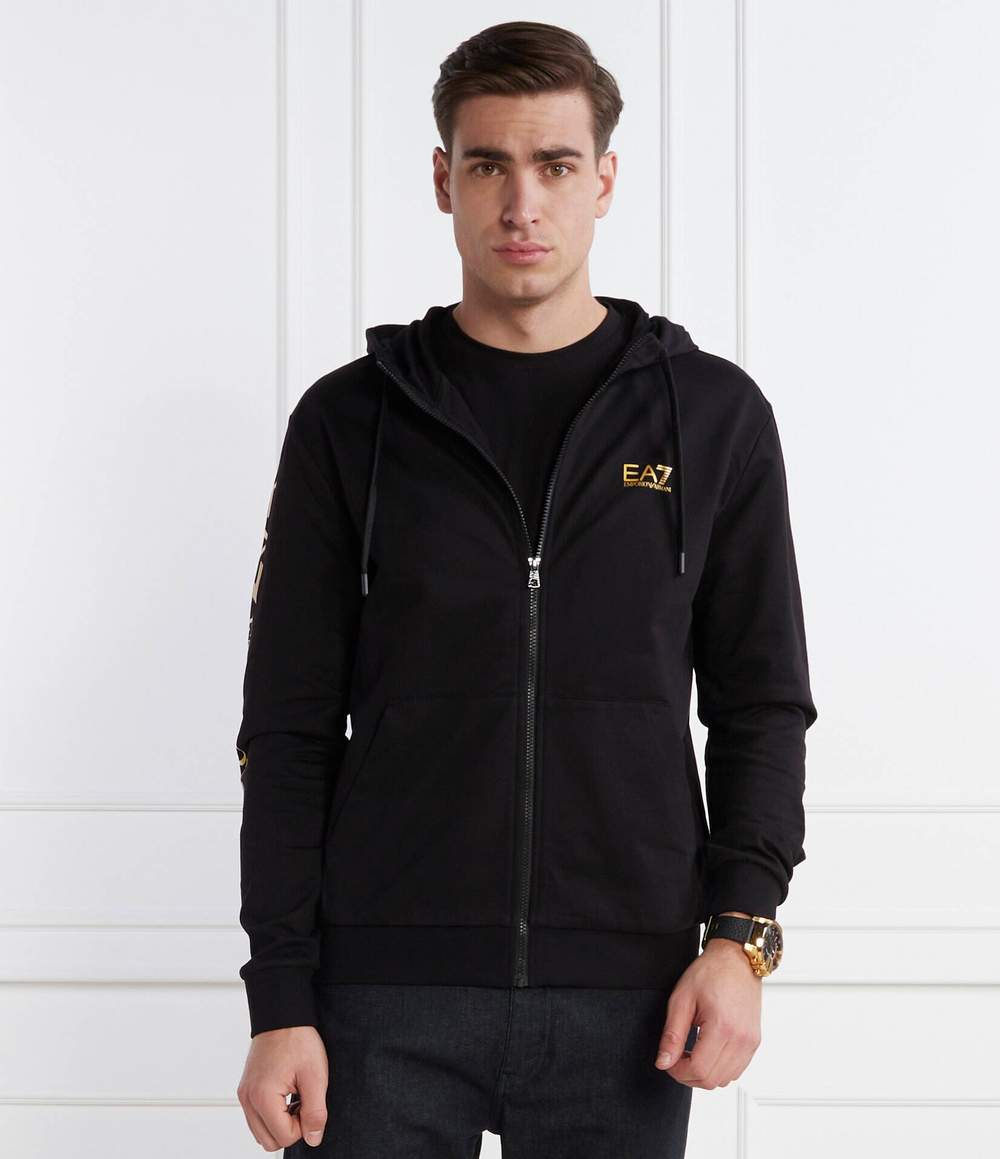 Худи EA7 - черный(8NPM13 PJ05Z)