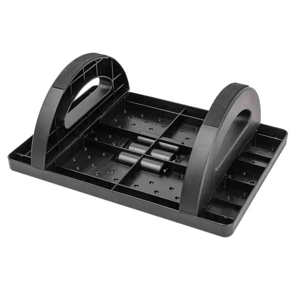 Подставка для ног с массажными роликами (13х25х34см) WMC TOOLS WMC-PLM1