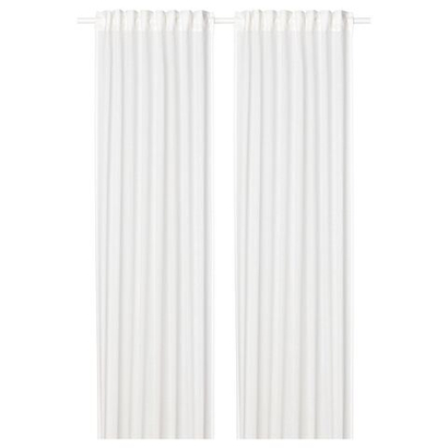 Комплект штор IKEA SILVERLONN (СИЛВЕРЛЁНН), Белый, 145x250 см, 2 шт