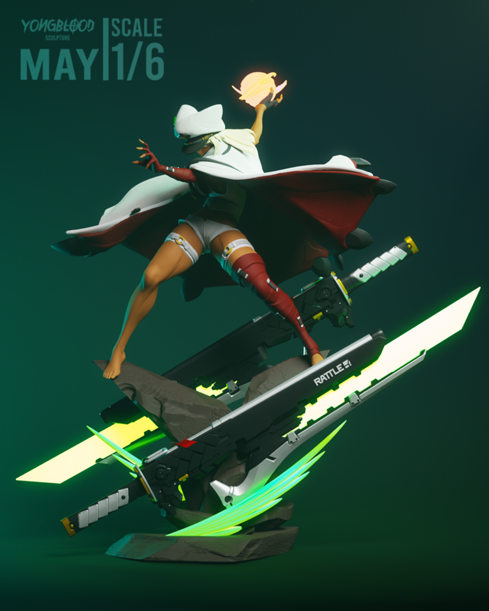 фигурка Ramlethal Valentine Guilty Gear