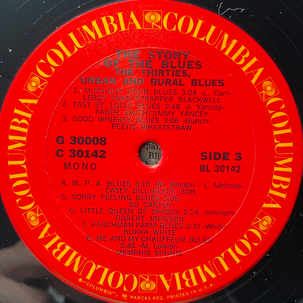 Сборник The Story Of The Blues 2LP (США 1970г.)