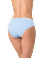 Трусики-слипы из деликатного хлопкового полотна (Размер: XL) (Цвет: бежевый)