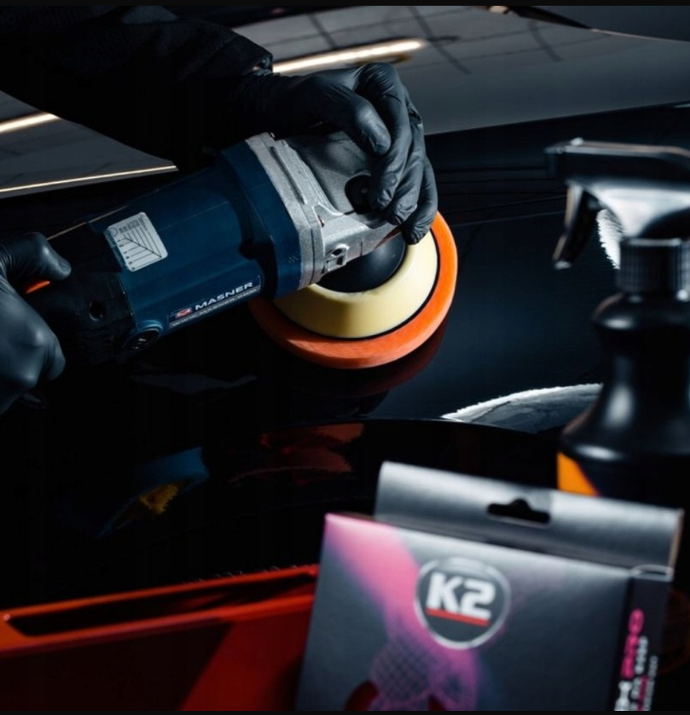 ПОЛИРОВАЛЬНАЯ ГУБКА К2 DURAFLEX ОРАНЖЕВАЯ 150 MM