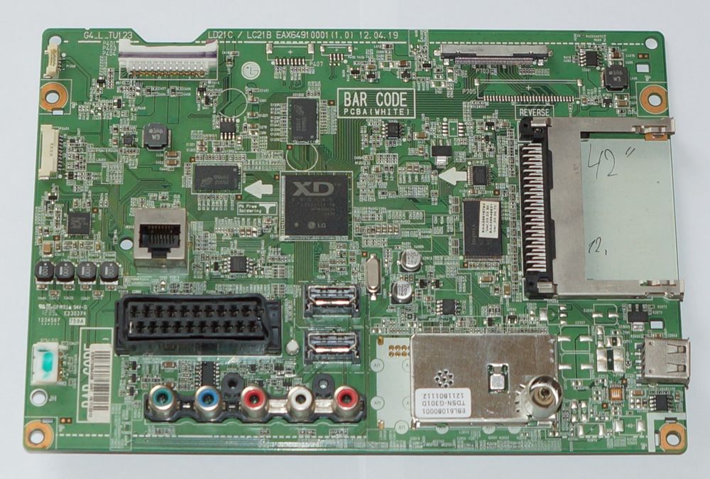 Mainboard EAX64910001(1.0) EBR75084309 телевизора LG