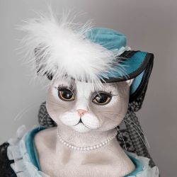 Кукла коллекционная Кошка Элеонора