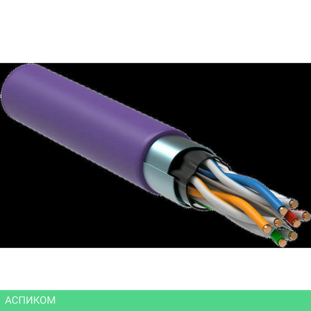 Кабель витая пара ITK LC1-C604-326 305м фиолетовый