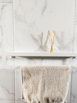 Держатель для полотенец MetaDec Qadrate 50см белый