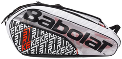 Сумка теннисная Babolat Pure Strike x12 3gen. - white/red