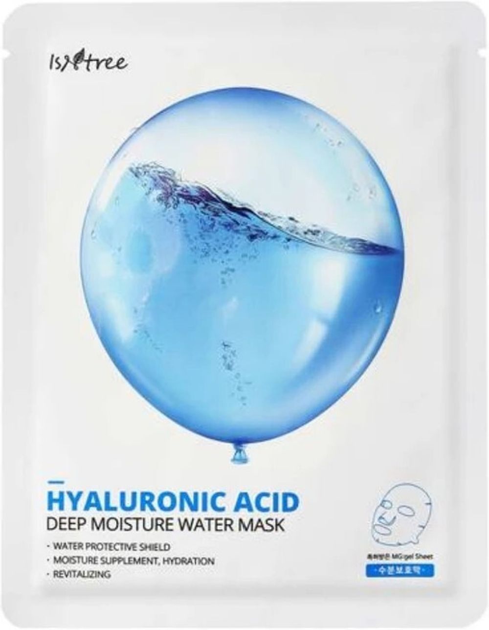 Увлажняющая тканевая маска IsNtree Hyaluronic Acid Deep Moisture Water Mask