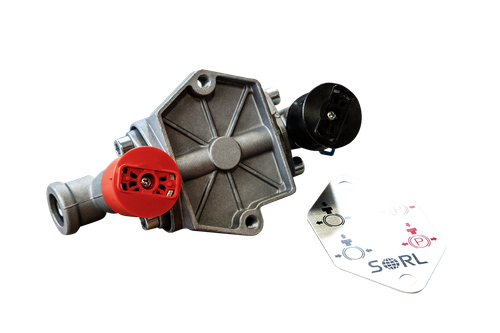 Клапан растормаживания прицепа DAF, KRONE, RENAULT, SCANIA, Schmitz (9630010500) SORL