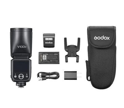 Вспышка Godox V100C TTL, для Canon
