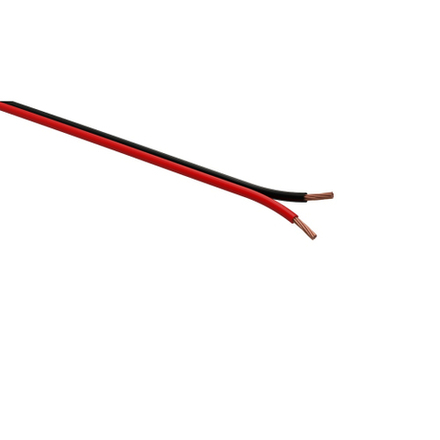 Акустический кабель ЭРА 2х0,35 мм2 красно-черный, 10 м