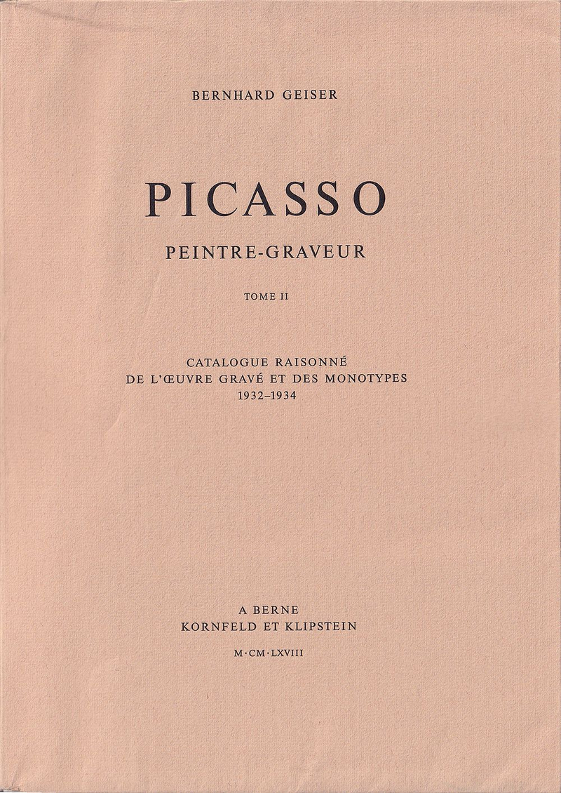 Пикассо. Каталог-резоне. Живопись и графика 1932-1934. Том 2
