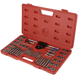 OPT-MTDS60 Набор метчиков и плашек М3 - 12, 4-40 - 1/8NPT27, метрическая и дюймовая резьба, 60 предметов