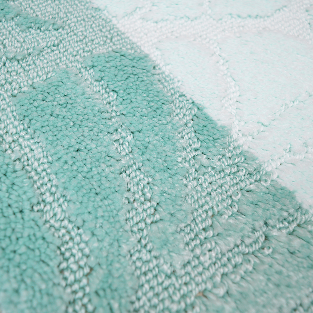 Коврик BOMBINI Zebra 50*80см (бирюзовый)