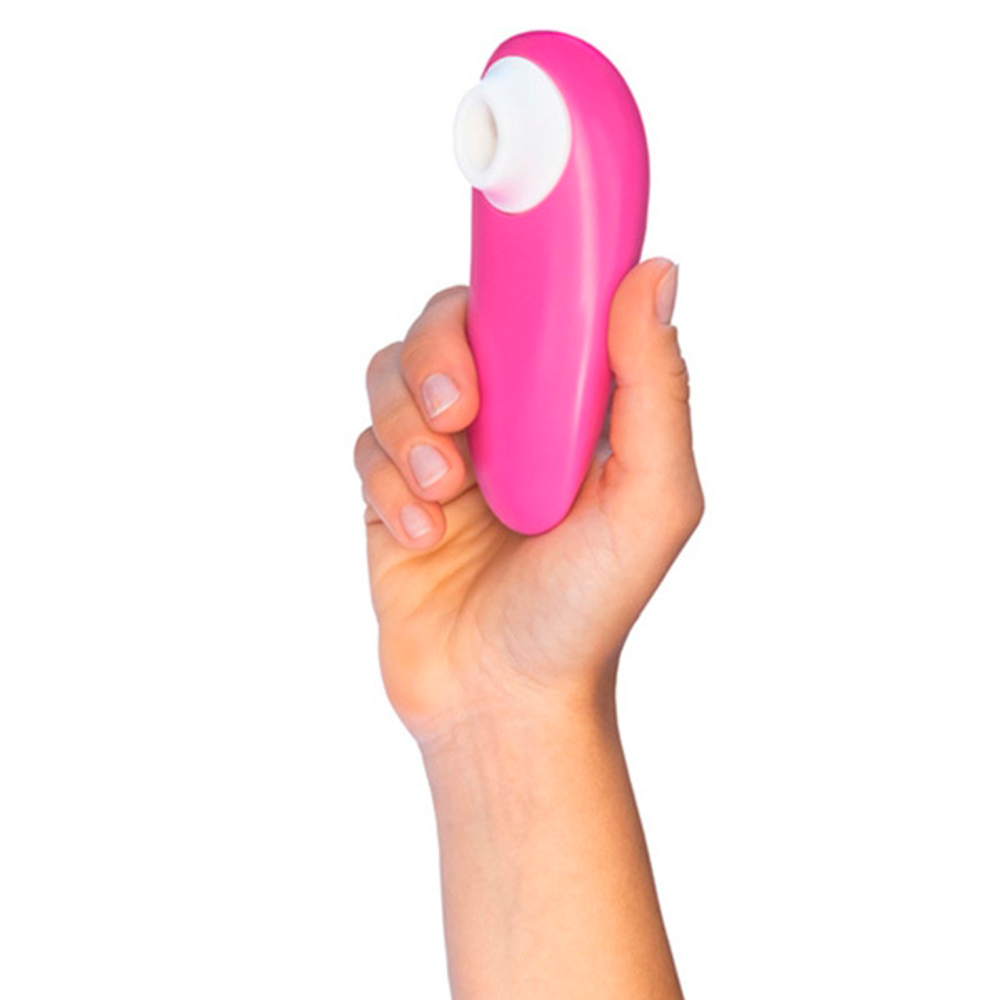 Розовый бесконтактный клиторальный стимулятор 11,7см Womanizer Starlet 3 Pink WZ231SGD