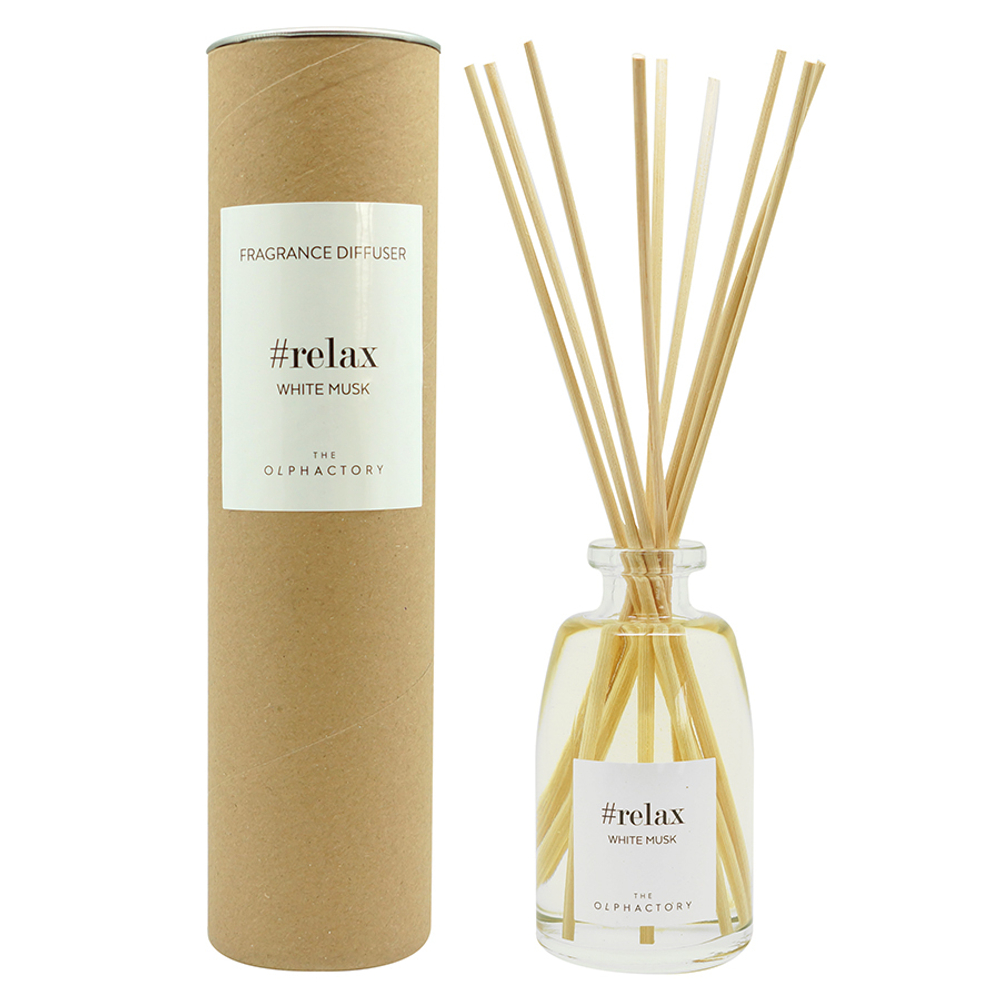 Диффузор ароматический the olphactory, relax, white musk, 250 мл