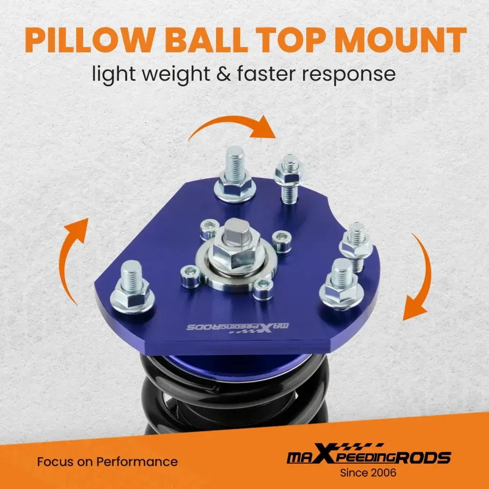 Height Adjustable CoiloversCompatible подходит для автомобиля HONDA PRELUDE BB1-BB9 1992-2001 Lowering Shocks Struts