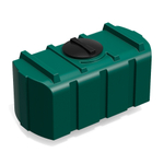 Бак для душа серии «R» 300 л  зеленый Полимер-Групп(1235x600x720см;14кг;зеленый) - арт.559267.1