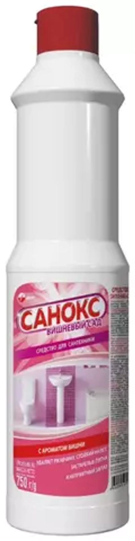 САНОКС гель для сантехники Вишнёвый сад, 0.75 л