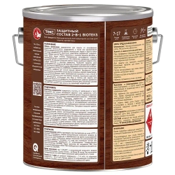 Состав защитный 2-в-1 БИОТЕКС (BIOTEKS) тик 2,7л