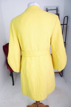 Пальто Русский стиль яркого цвета, визуально на 48 размер