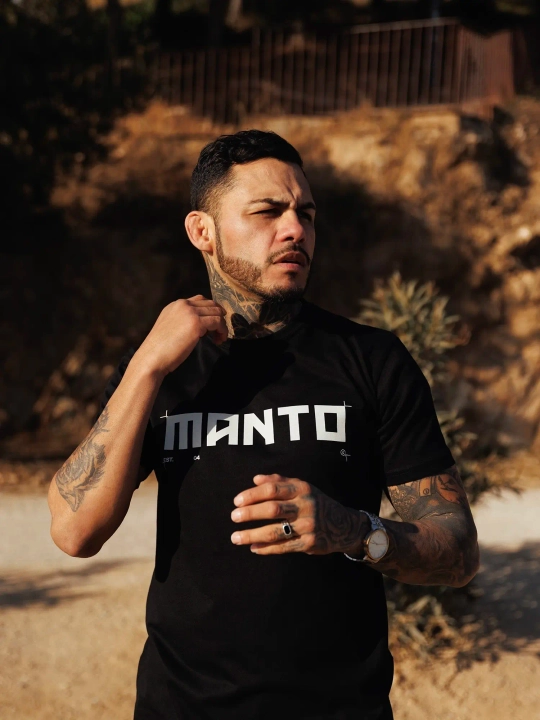 Футболка MANTO ULTRA чёрная