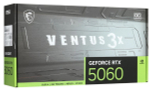 Видеокарта MSI GeForce RTX 5060 VENTUS 3X (RTX 5060 8G VENTUS 3X)