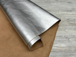 Paradigma Laminato Silver (1,8-2,0 мм), цв. Серебро, натуральная кожа