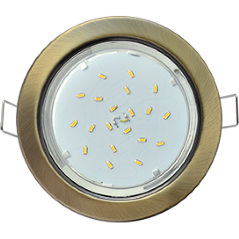 Спот Ecola GX53 220V 38*106 черненая бронза FW53H4ECB