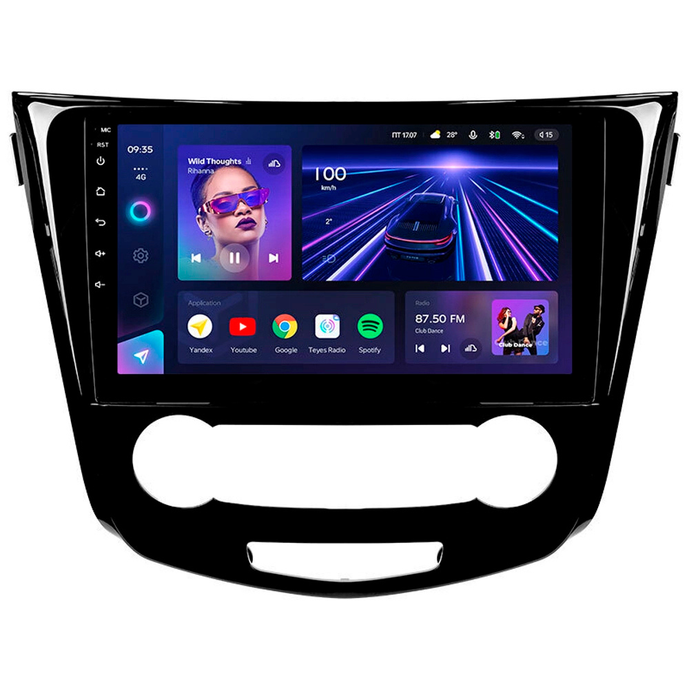 Teyes CC3L 10,2"для Nissan Qashqai, X-Trail 2013-2022