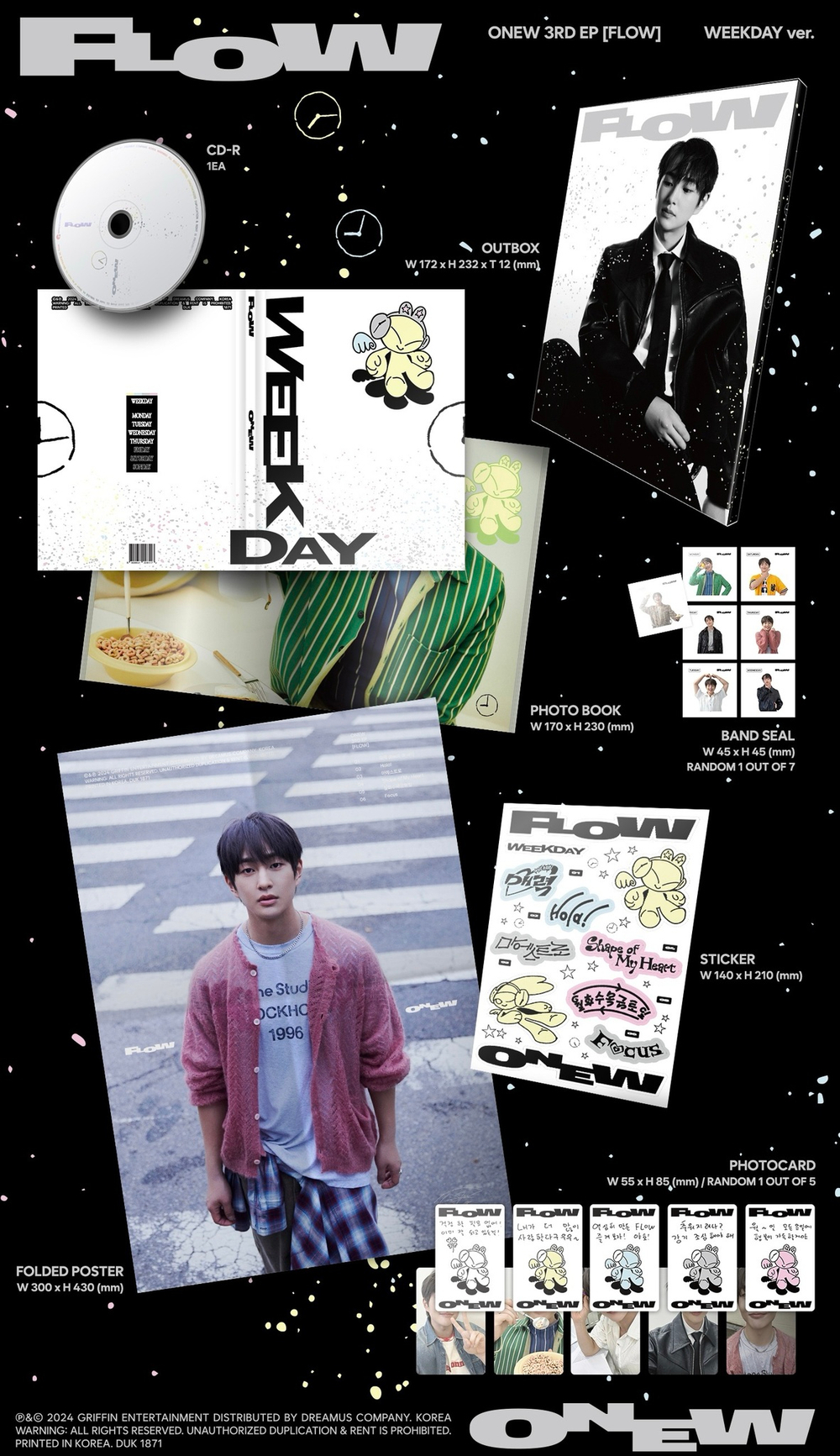 Альбом ONEW - 3rd Mini Album [FLOW]