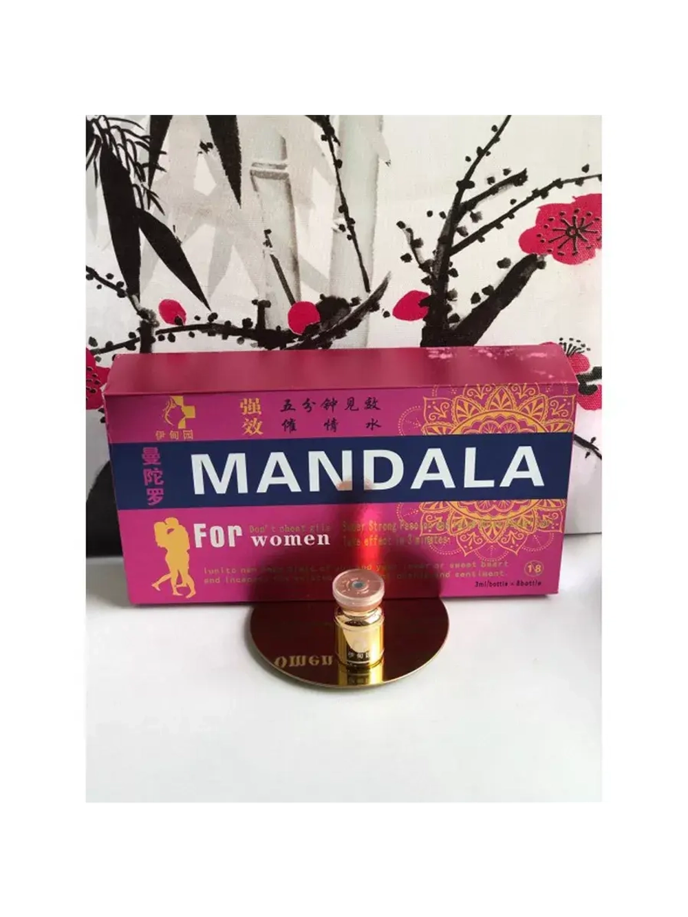 MANDALA (возбуждающие капли для женщин) 8 флаконов E-0224