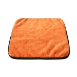 Микрофибровое полотенце для сушки MaxShine, 40*40 см, плюшевое, с шелковым оверлоком, 1000 г/м, 1064040O