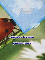 Простыня евро 240х220 см, 100% хлопок