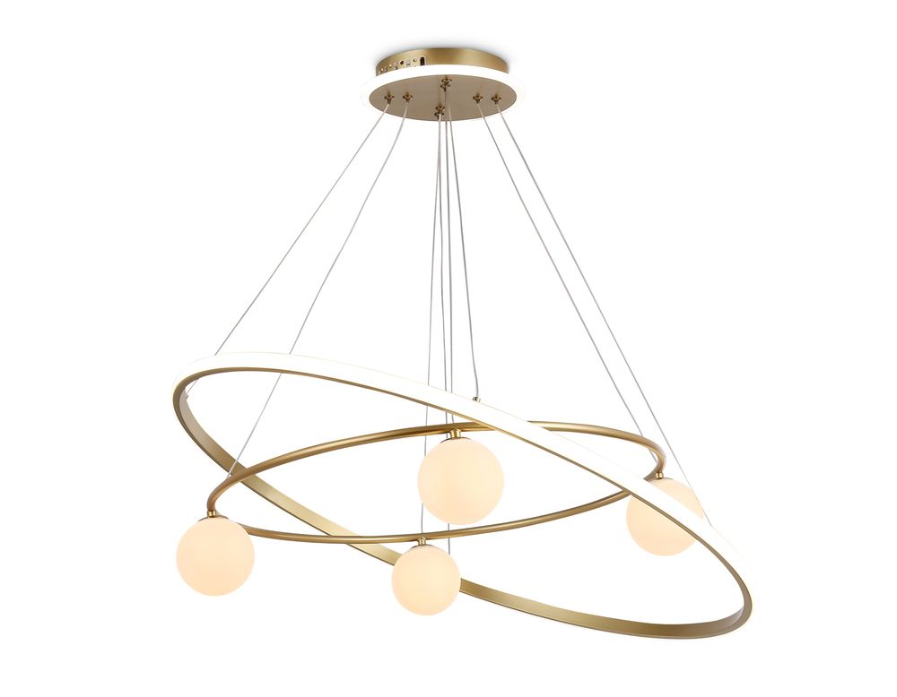 Ambrella Подвесной светодиодный светильник со сменной лампой и с пультом управления LineTech FL66328