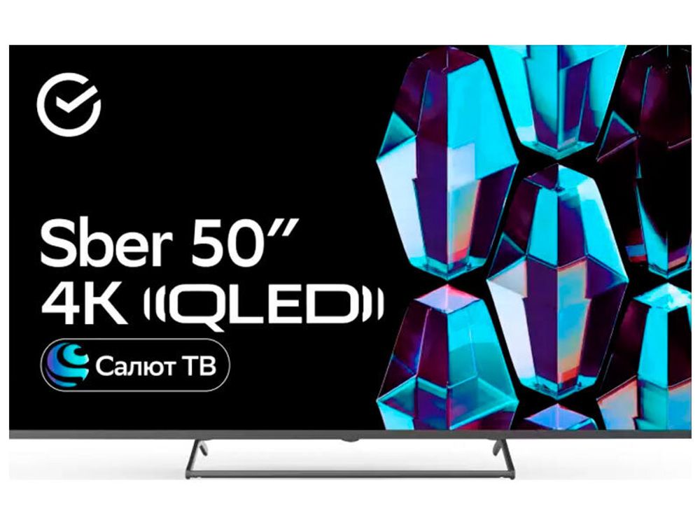 ЖК телевизор Sber SDX-55U4139(UHD Smart,Салют ТВ,frameless)