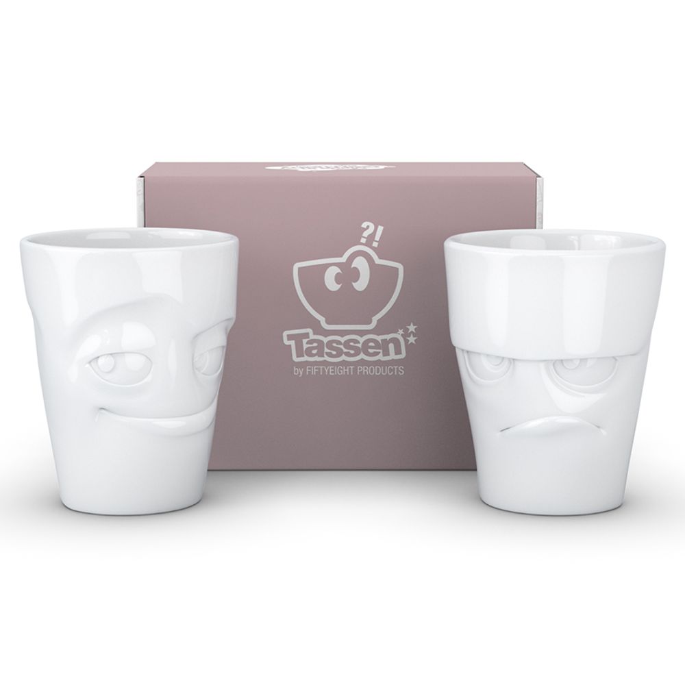 Набор кружек Grumpy & Impish, 350 мл, белый, 2 шт.