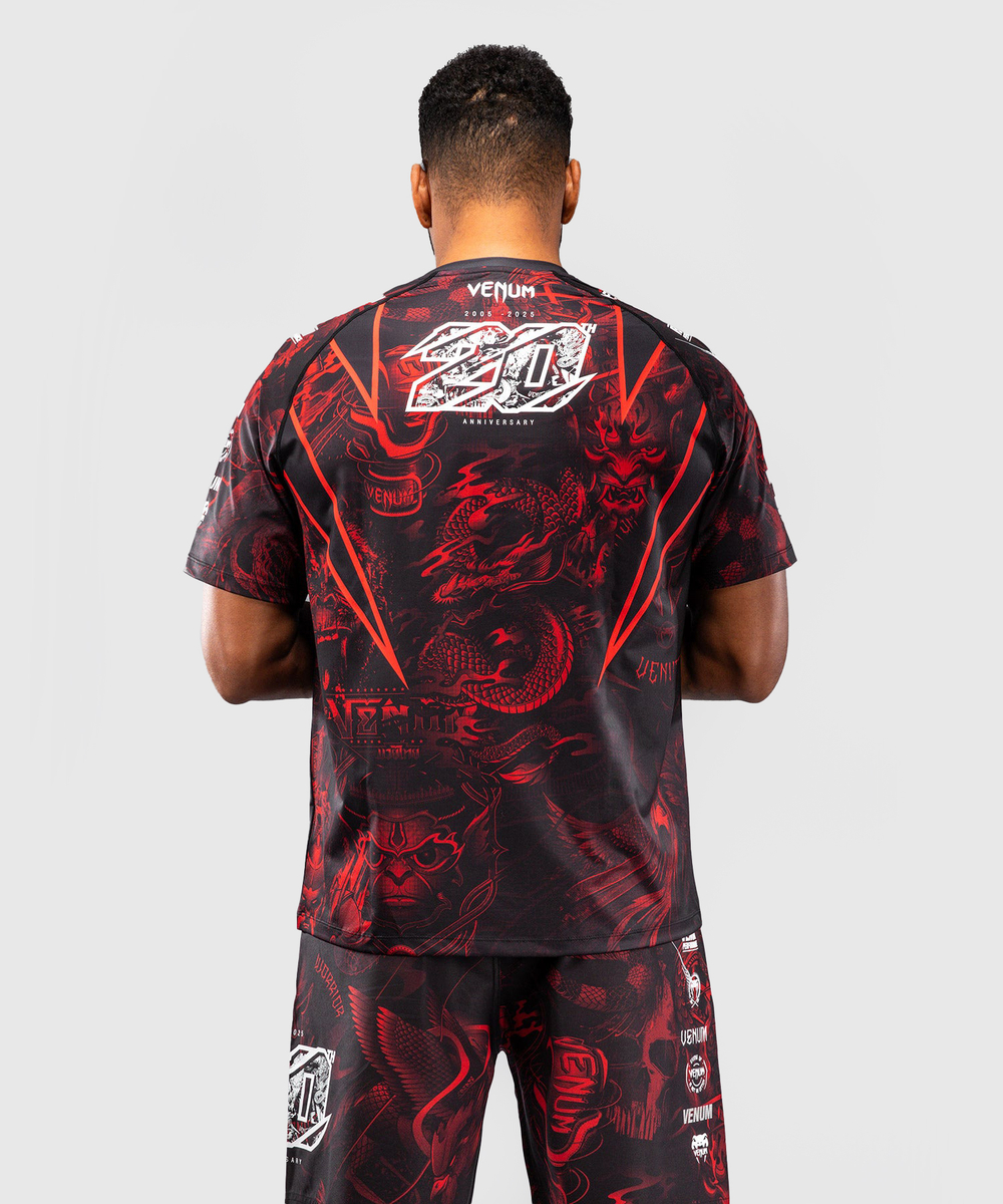 Футболка спортивная Venum 20th Anniversary Black/Red