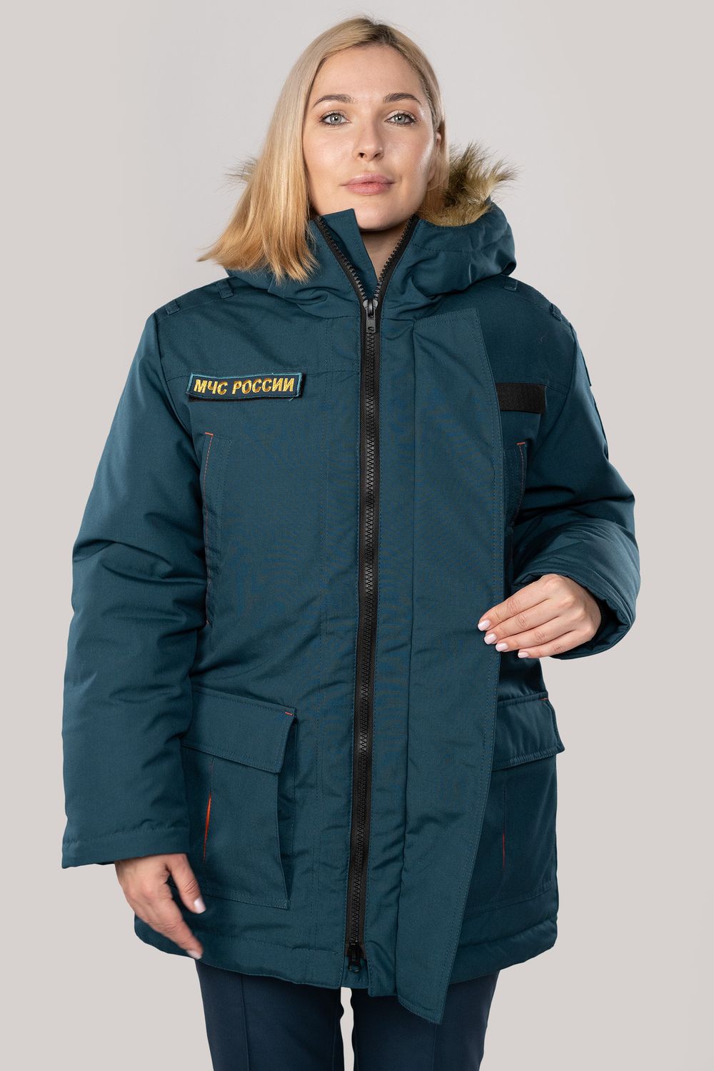 Куртка зимняя МЧС женская (мод. 199)