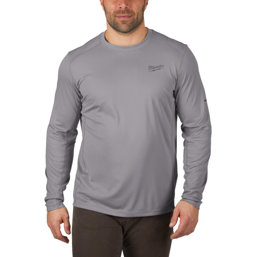 Лонгслив WORKSKIN™ WWLSG-XL, серый