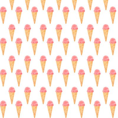 Клубничное мороженное