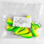 Блесна-мормышка ЖОР "Фунтик" джиг Gф (светонакопительная), 32мм, 20гр (10шт/уп)