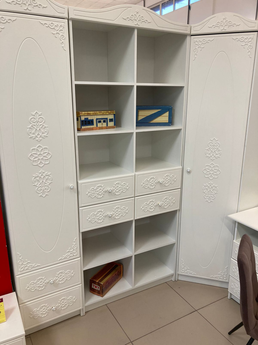 Стеллаж СД 900.1 KI-KI Белый